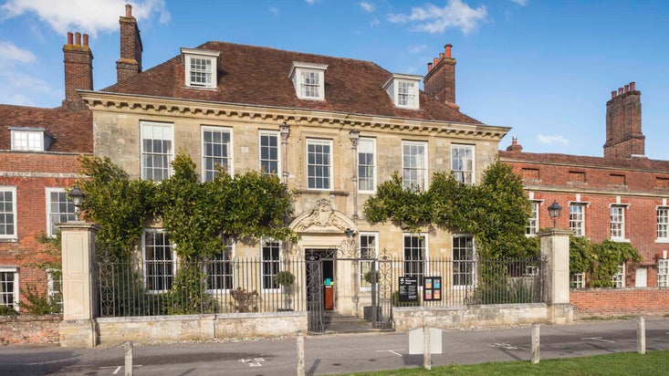 Exterior view of Mompesson House, Wiltshire